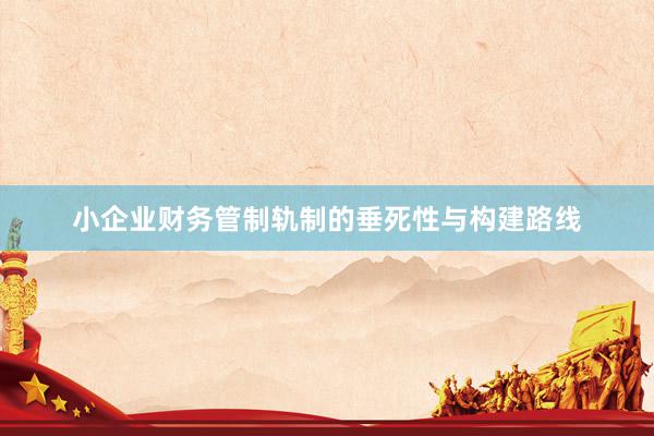 小企业财务管制轨制的垂死性与构建路线
